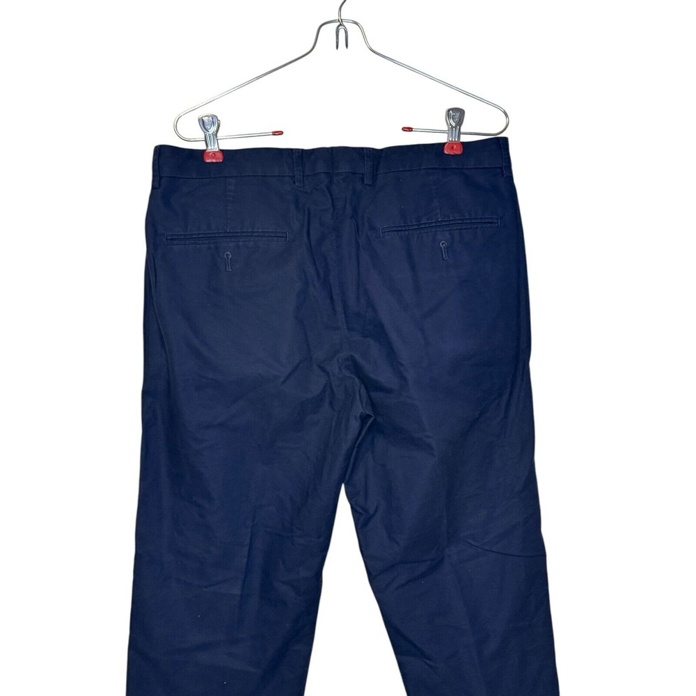 J.Crew Men's Pants Thompson Slim Performance Chino Preppy Navy Blue Size 31X32 - Picture 10 of 11